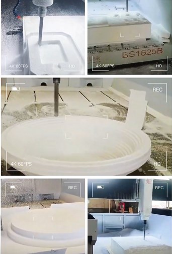 晨灿机械BS泡沫加工中心展示
