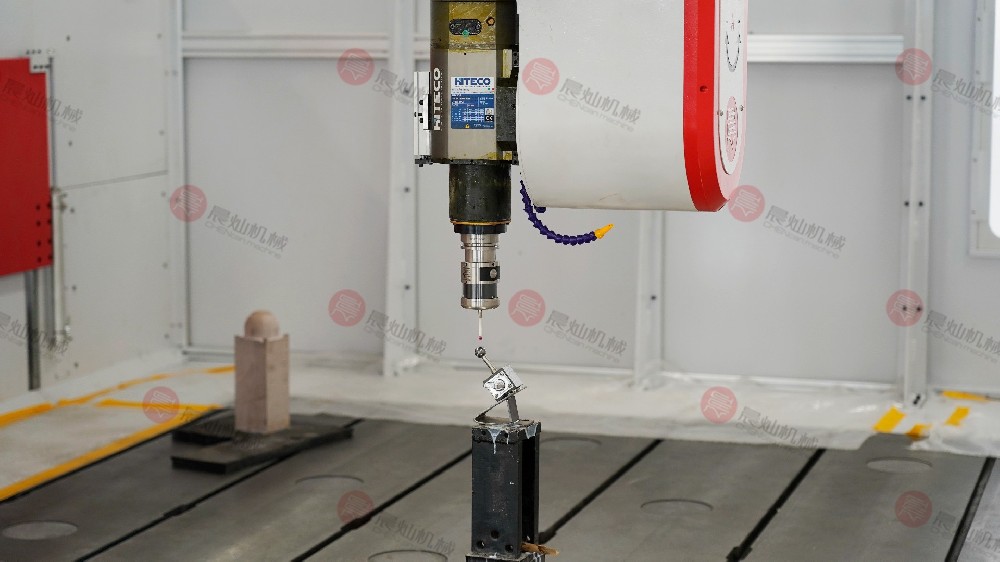 SF3040T-5S五轴龙门加工中心_五轴标定RTCP精度检测_正面近景_白天__实拍__横屏__TP05625.jpg