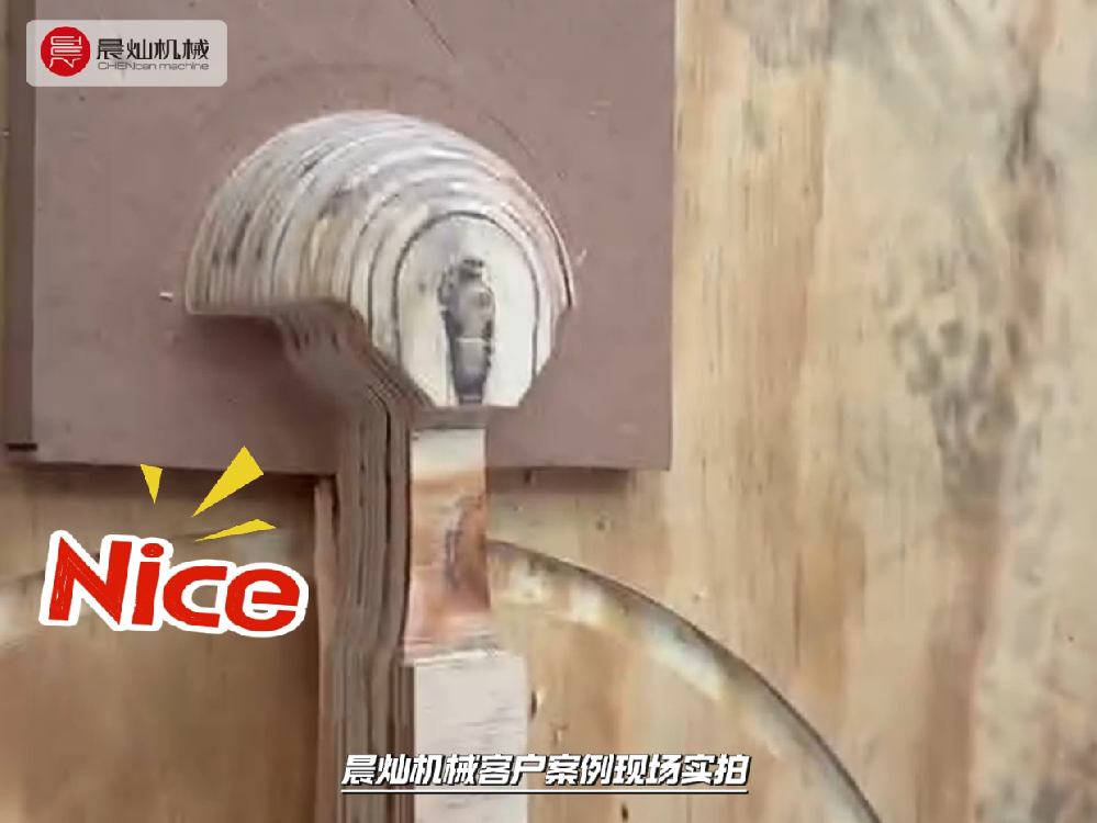 晨灿SF三轴木模加工中心，海外客户直呼Nice，品质杠杠的！