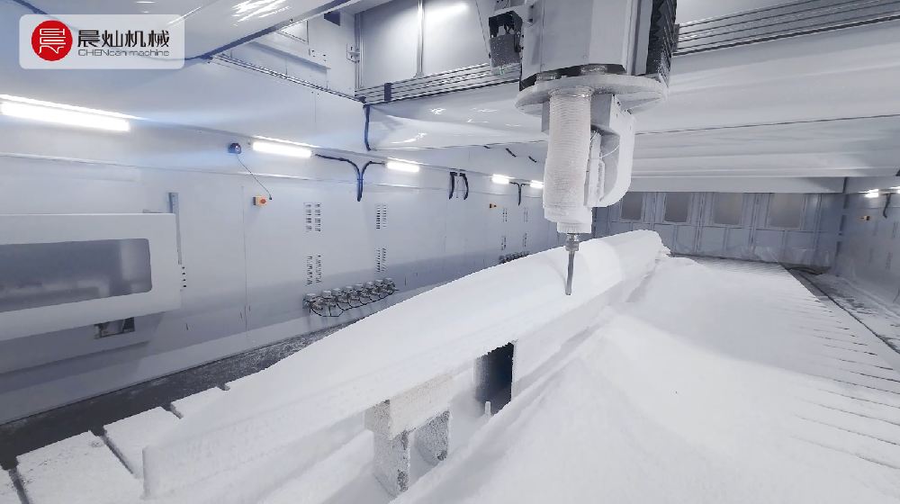 大型船模制造利器：11米五轴龙门高效解决方案